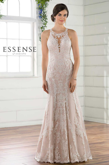 Strapless A-line bridal gown by David Tutera.