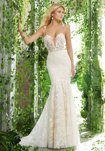 morileefitandflareweddingdress