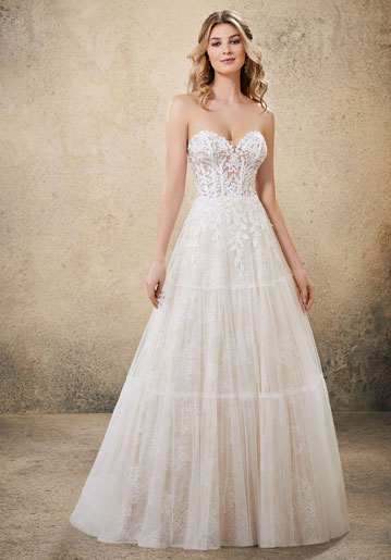 morileestraplessweddingdress